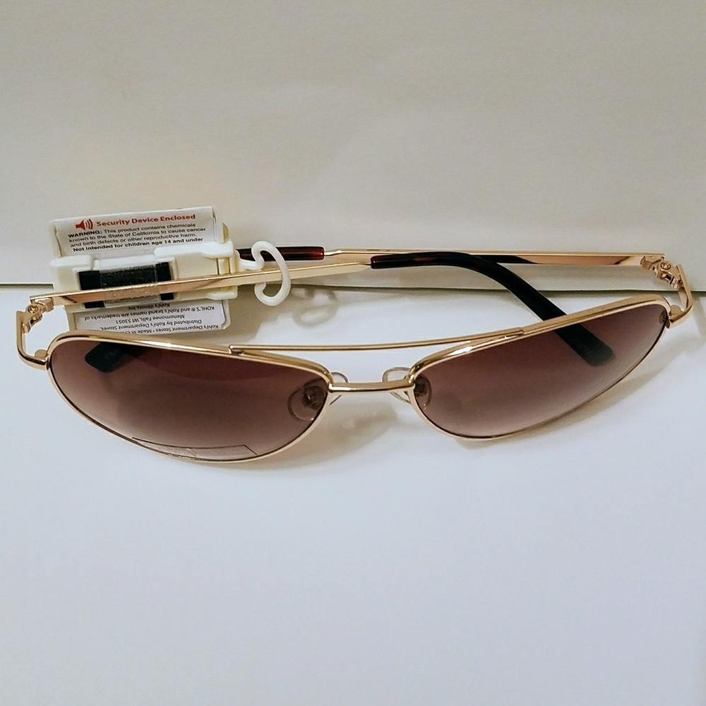 NWT SO Women's Gradient Aviator Sunglasses - Picture 5 of 8